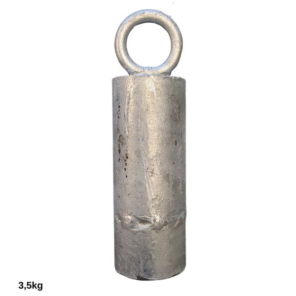 Lodd/Jernstein galvanisert 3,5 kg